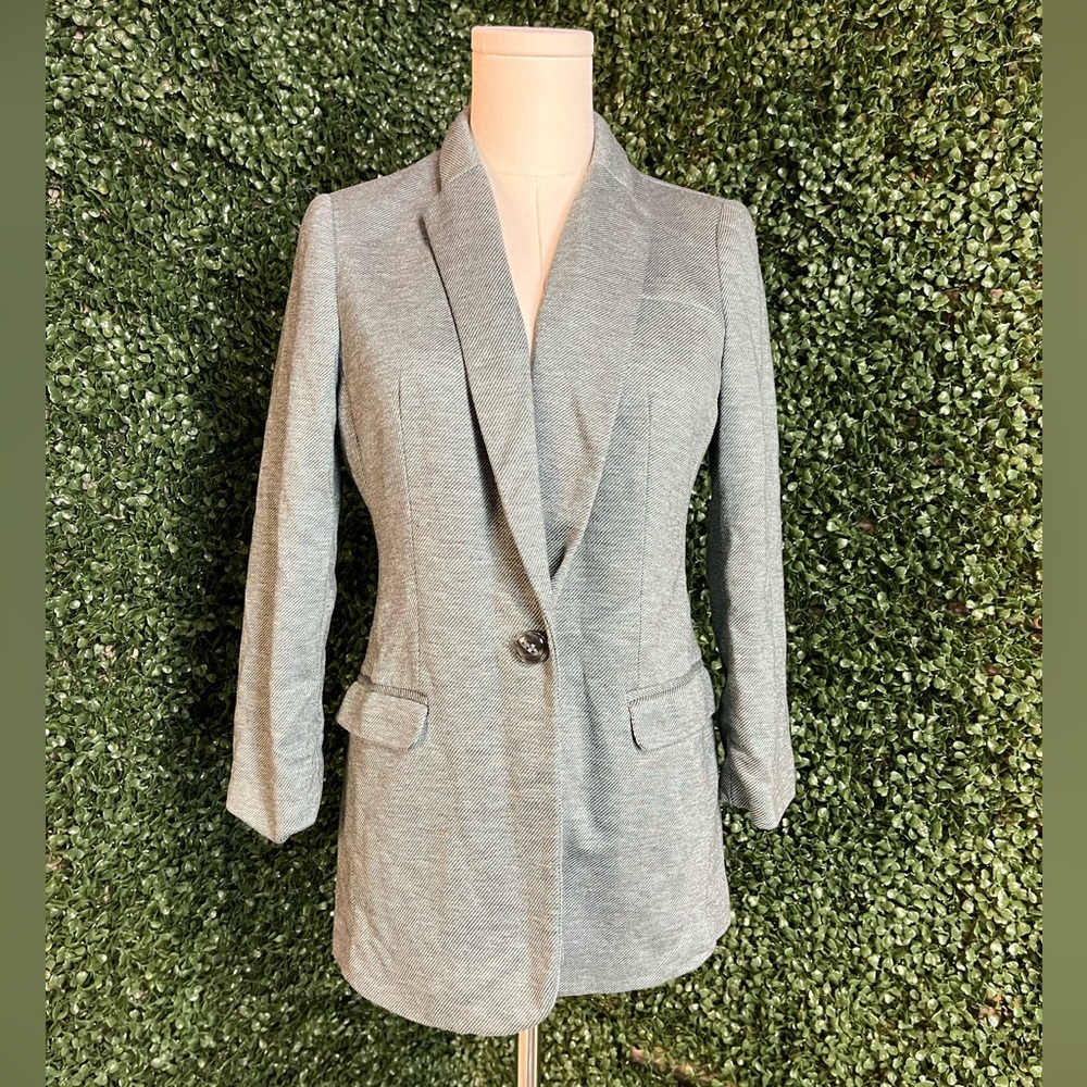 The Limited blue/gray blazer